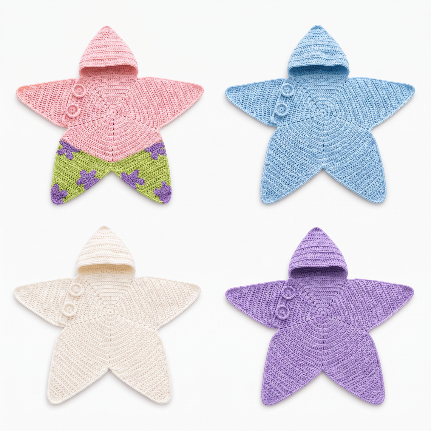 StarNest™ Crochet Baby Wrap