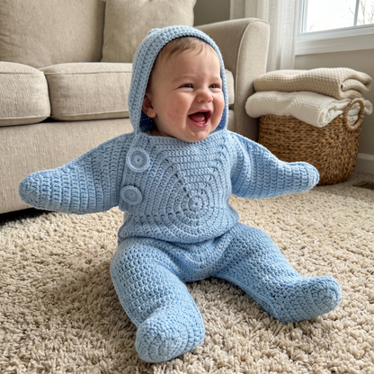 StarNest™ Crochet Baby Wrap