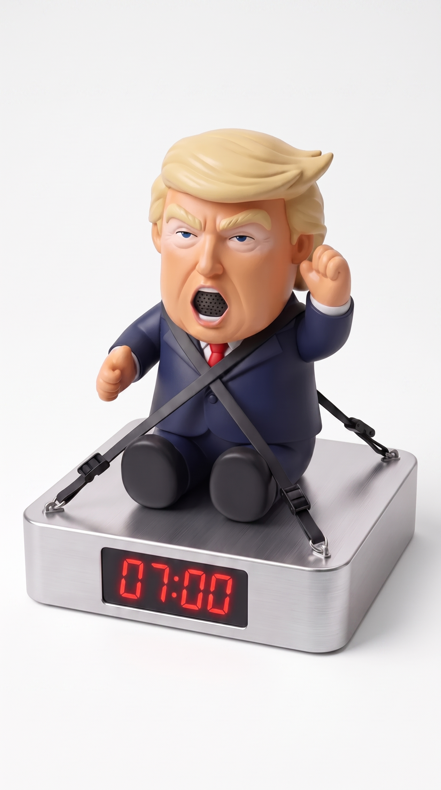 DonnyRise™ Talking Character Alarm Clock