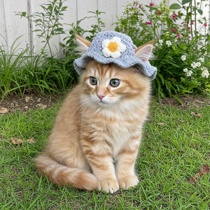 CozyWhiskers Crochet Cat Hats