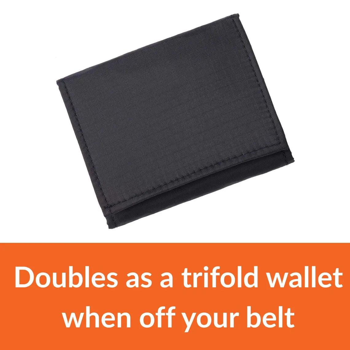Ultralight Travel Wallet and Money Belt, Converts to Trifold, WhatPocket