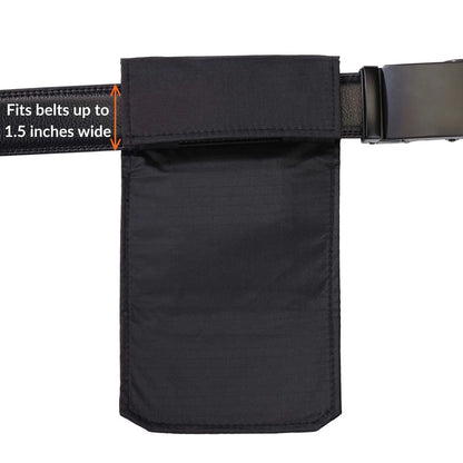 Ultralight Travel Wallet and Money Belt, Converts to Trifold, WhatPocket