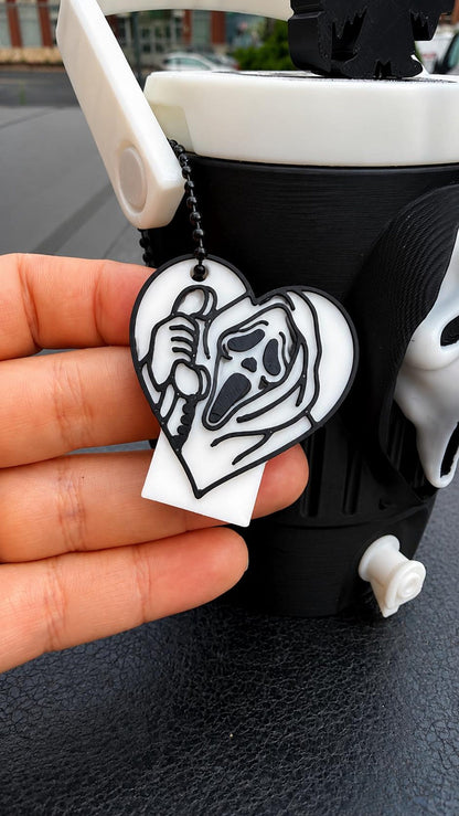 ScreamSip™ Horror Can Holder with Lid, Straw Topper & Can Opener