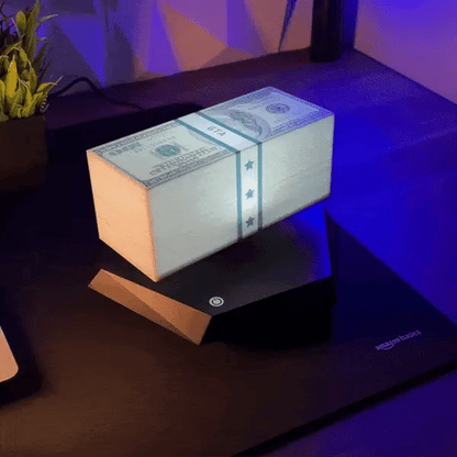 Floating Money Banknote Lamp