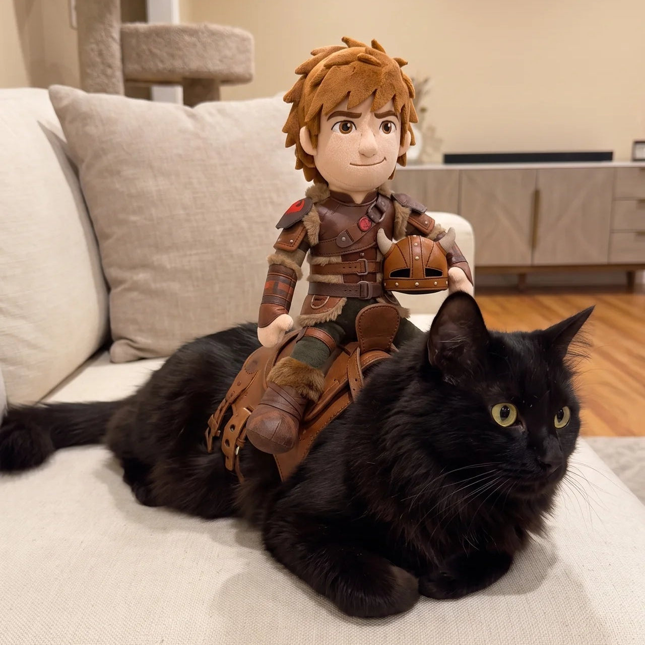 Dragon Rider Pet Costume Plush