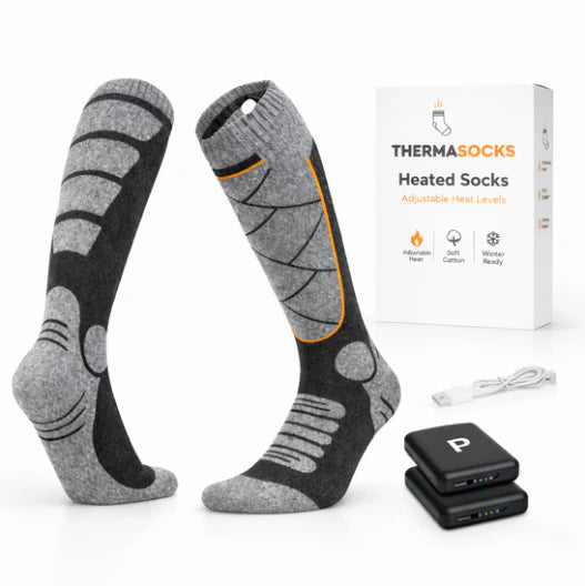 Warm Feet All Day with ThermaSocks