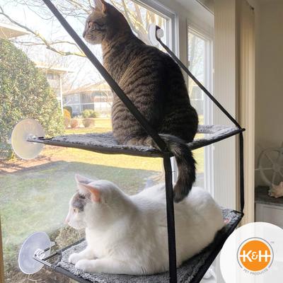 SkyPaws™ Double-Level Cat Window Perch