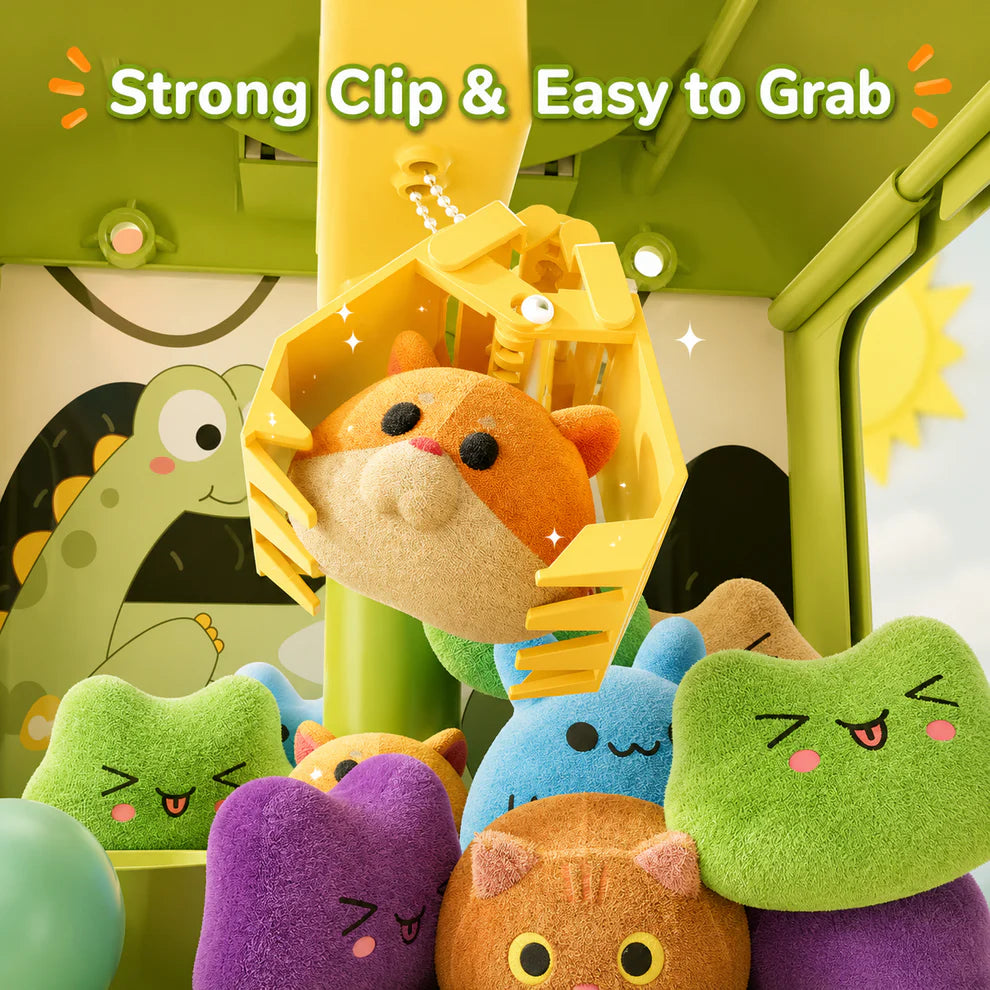 USB Rechargeable Claw Machine Toy with Plush Toys
