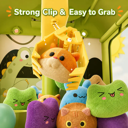 USB Rechargeable Claw Machine Toy with Plush Toys