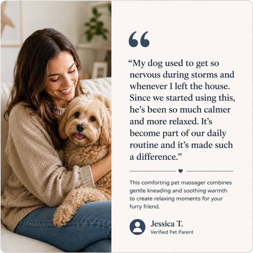 Calming Pet Massager