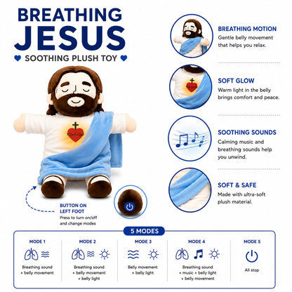 Jesus Breathing Plush 🙏