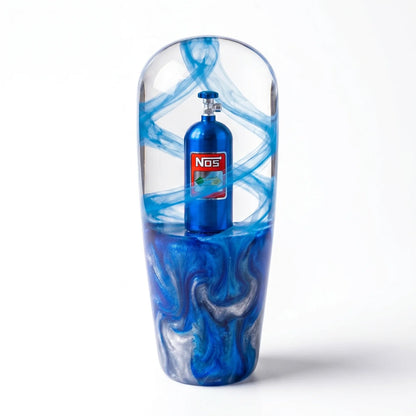Crystal Resin Car Shift Knob – Realistic Mini Car Model Gear Shifter