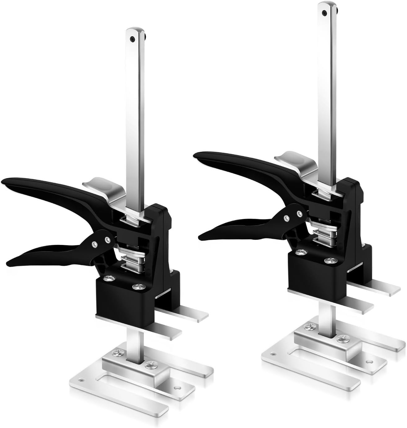 Set of 2 Labor-Saving Hand Levers - 12" Arm, 240kg Capacity