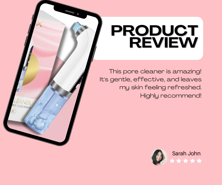 PureGlow Vacuum Pore Cleaner – Deep Cleansing Blackhead Remover for Clearer Skin
