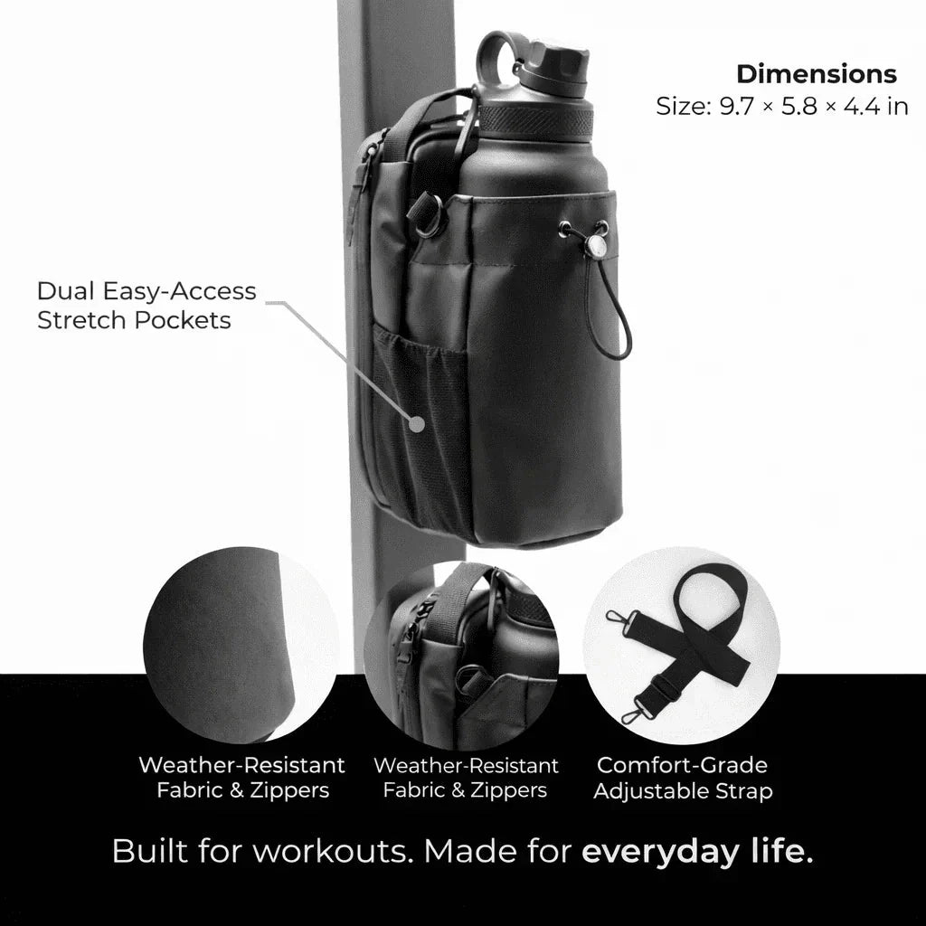 Magnetic Gym Bottle Bag
