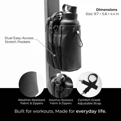 Magnetic Gym Bottle Bag