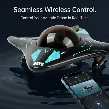 App Controlled RC Drone Submarine with Camera
