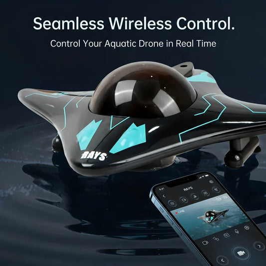 App Controlled RC Drone Submarine with Camera
