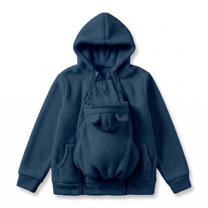 SnuggleNest Baby Fleece Hoodie 🐻🤍