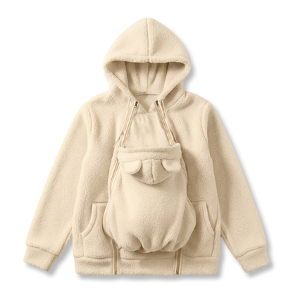 SnuggleNest Baby Fleece Hoodie 🐻🤍