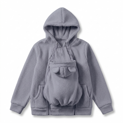 SnuggleNest Baby Fleece Hoodie 🐻🤍