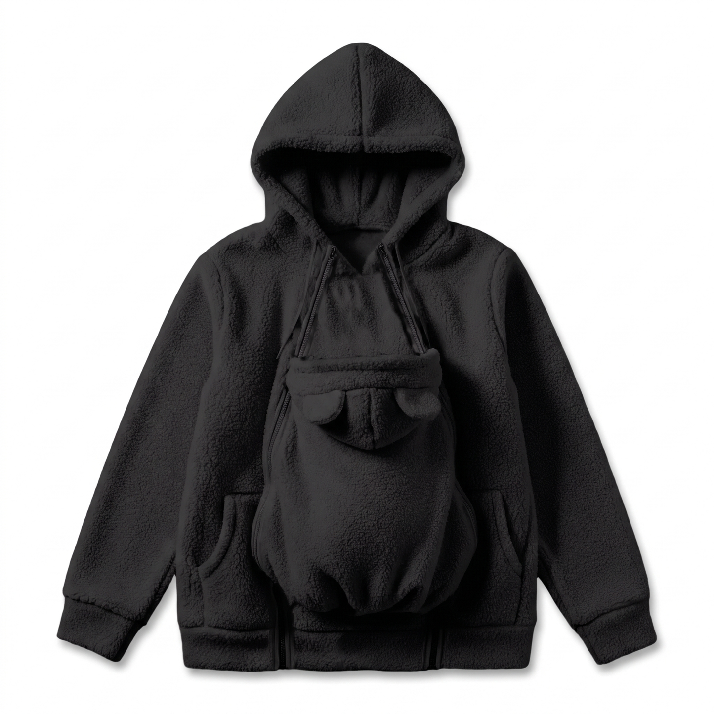 SnuggleNest Baby Fleece Hoodie 🐻🤍