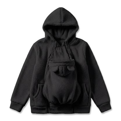 SnuggleNest Baby Fleece Hoodie 🐻🤍