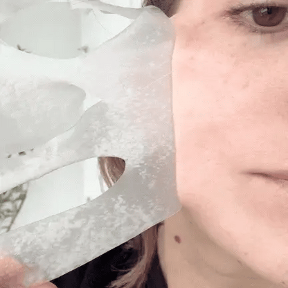One patch. Whole face.