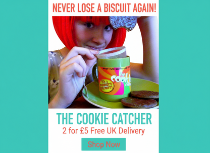 The Cookie Catcher – Mug Biscuit Saver (2-Pack) | Perfect Gift for Tea Lovers