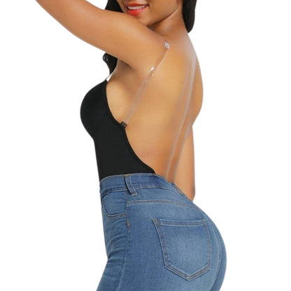 Plunge Backless Body Shaper Bra