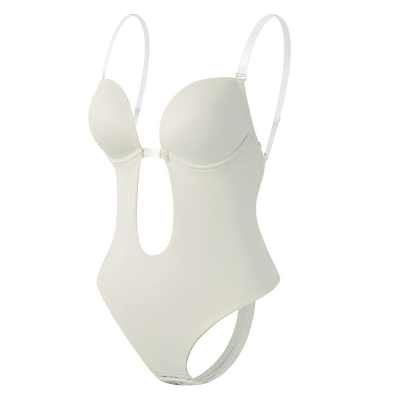 Plunge Backless Body Shaper Bra