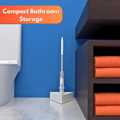 Mini Bathroom Mop & Holder System