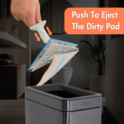 Mini Bathroom Mop & Holder System