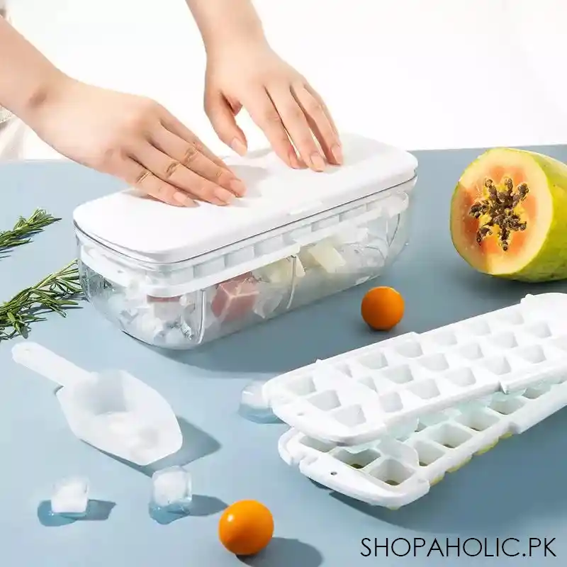 Set Of 8 Steel Ice Cubes With Clip