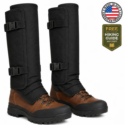 Snake Gaiters for Hunting & Hiking – Waterproof Snake Bite Protection Leg Guards