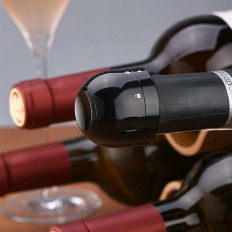 SILICONE SEALED WINE STOPPER