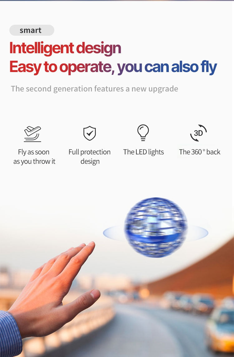 🎄Early Christmas Sale-50% OFF🎁Fly Orb Pro Flying Spinner Mini Drone Flying