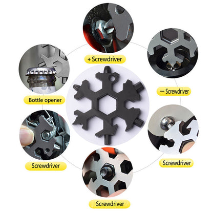 Mini Snowflake Pocket Multitool