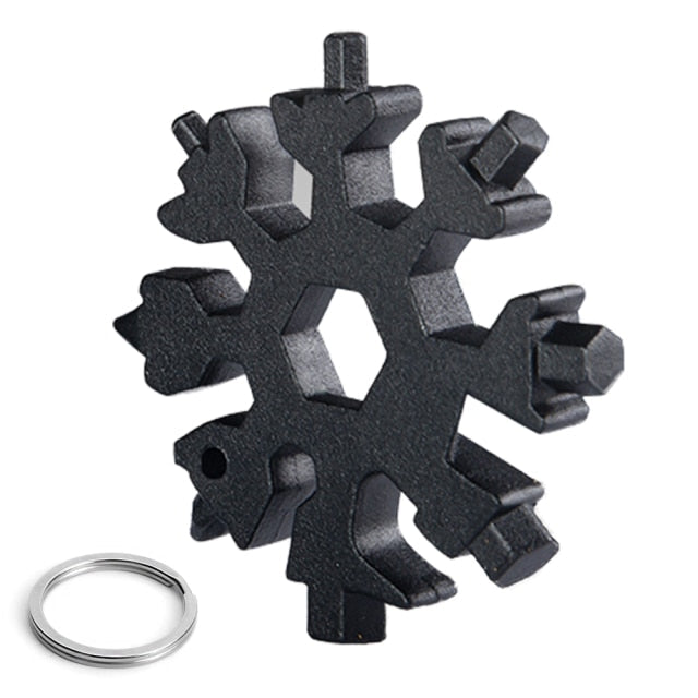Mini Snowflake Pocket Multitool