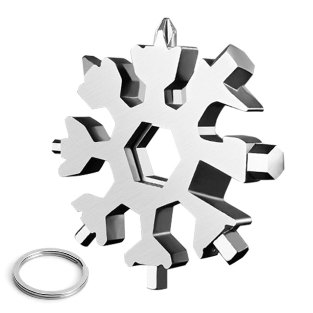 Mini Snowflake Pocket Multitool