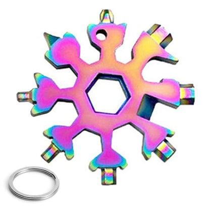 Mini Snowflake Pocket Multitool