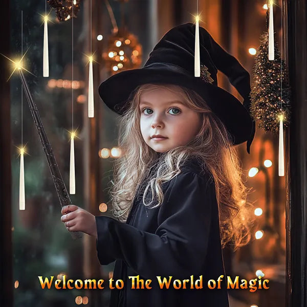 🎃 EARLY HALLOWEEN SALE 50% OFF 🔥 Magical Floating Candles with Wand Remote