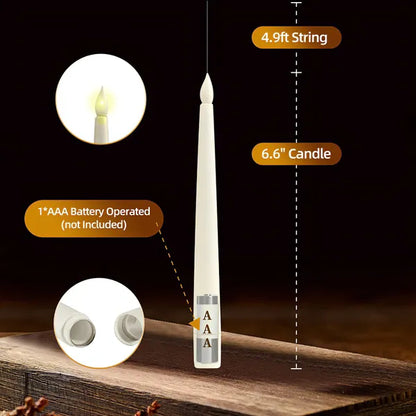 🎃 EARLY HALLOWEEN SALE 50% OFF 🔥 Magical Floating Candles with Wand Remote