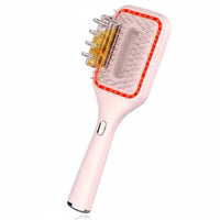 GlowScalp Therapy Brush– LED Scalp Massage Brush with Soft Silicone Bristles for Healthy Hair & Relaxation