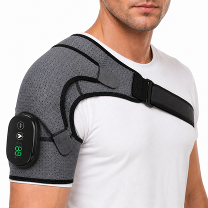 Heated Shoulder Massager with Vibration Therapy