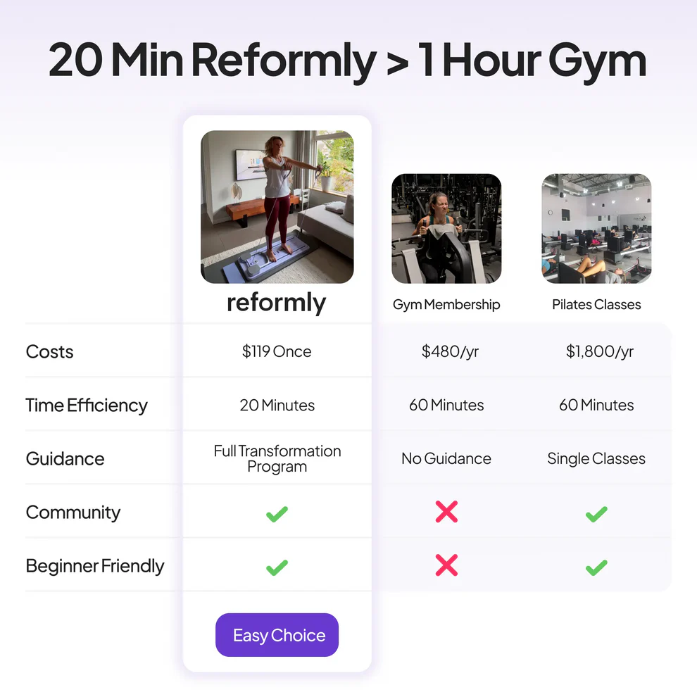 Foldable Pilates Board | Full-Body Home Workout System with 60-Day Transformation Program