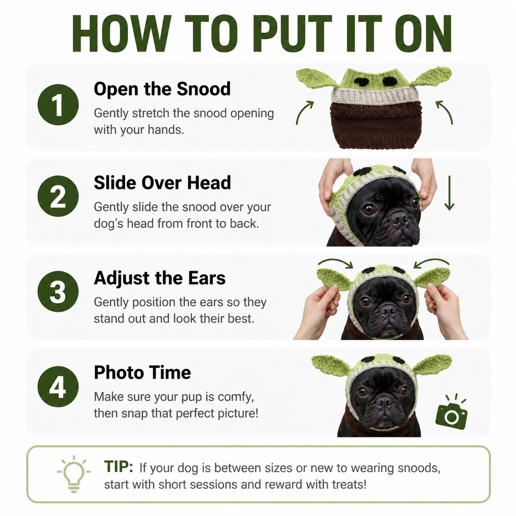 GroguPaws™ Knit Pet Snood