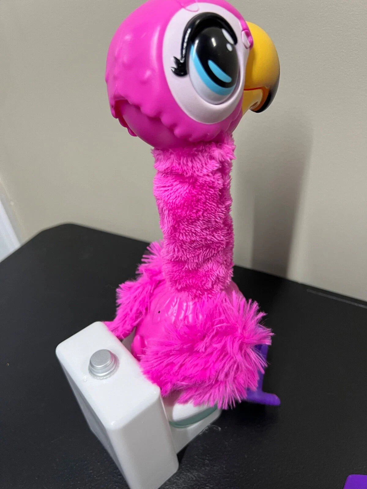 LITTLE LIVE PETS Gotta Go Flamingo Repeating Singing Wiggling Pooping Plush Toy