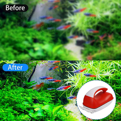 Magnetic Brush Cleaner Cleaning Glass Algae Aquarium Magnet Fish Tank
