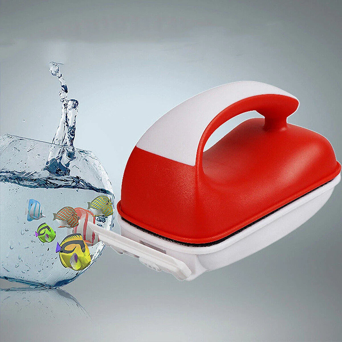 Magnetic Brush Cleaner Cleaning Glass Algae Aquarium Magnet Fish Tank